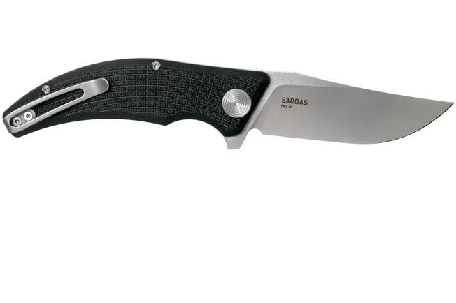 Steel Will Sargas F60-10 Satin-Black Pocket Knife 4 Steel Will Sargas F60-10 Satin-Black Pocket Knife - Image 2