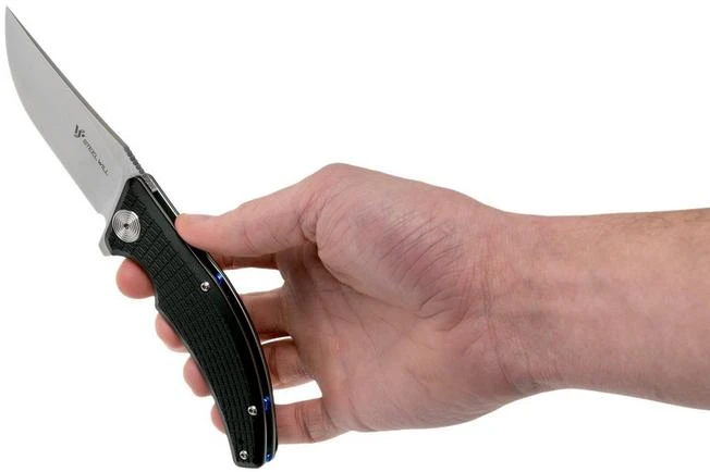 Steel Will Sargas F60-10 Satin-Black Pocket Knife 10 Steel Will Sargas F60-10 Satin-Black Pocket Knife - Image 8