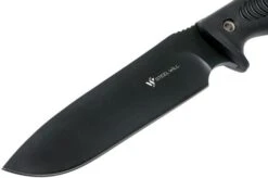Steel Will Roamer 300-1BK Black Fixed Knife -Knifeshop SWK R300 1BK 03 steel will knives