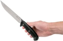 Steel Will Roamer 375-1BK Black Fixed Knife -Knifeshop SWK R375 1BK 06 steel will knives