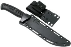 Steel Will Roamer 375-1BK Black Fixed Knife -Knifeshop SWK R375 1BK 07 steel will knives