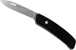 Swiza D02 Swiss Pocket Knife - Black -Knifeshop SZD02 BK 03 swiza szd02 bk 03