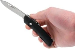 Swiza D02 Swiss Pocket Knife - Black -Knifeshop SZD02 BK 08 swiza szd02 bk 08