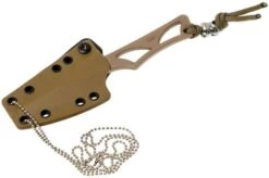 Spartan Blades Enyo Flat Dark Earth Neck Knife, SB2DE -Knifeshop USSB2DE 06 spartan blades ussb2de 06