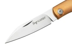 Viper Hug V5990BR Sandblasted Bronze Plain Pocket Knife, Sacha Thiel Design -Knifeshop VPV5990BR 03 viper