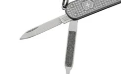 Victorinox Classic SD Precious Alox, Infinite Grey 0.6221.4031G Swiss Pocket Knife -Knifeshop VT0 6221 4031G 03 victorinox