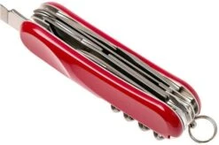 Victorinox Evolution 17, Swiss Pocket Knife, Red -Knifeshop VT2 3913 E 04 victorinox vt2 3913 e 04