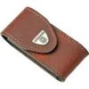 Victorinox Belt Sheath 4.0545, Brown Leather -Knifeshop VT4 0545 01 victorinox