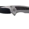 WE Knife 717G Valiant Grey Ti, Carbon Fibre, Two Tone Blade, Pocket Knife -Knifeshop WK717G 01 we knife wk717g 01