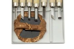 Yoshiharu L-7 Maruichi Japanese Wood Carving Knives, Set Of 7 With Baren 8 Yoshiharu L-7 Maruichi Japanese Wood Carving Knives, Set Of 7 With Baren -Knifeshop YSH 026 03 yoshiharu